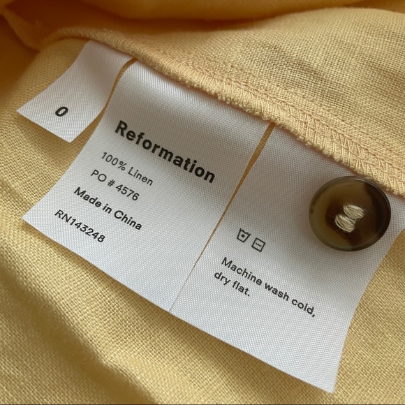 REFORMATION💛🌻LANDY DRESS🌻💛 - Picture 4 of 4